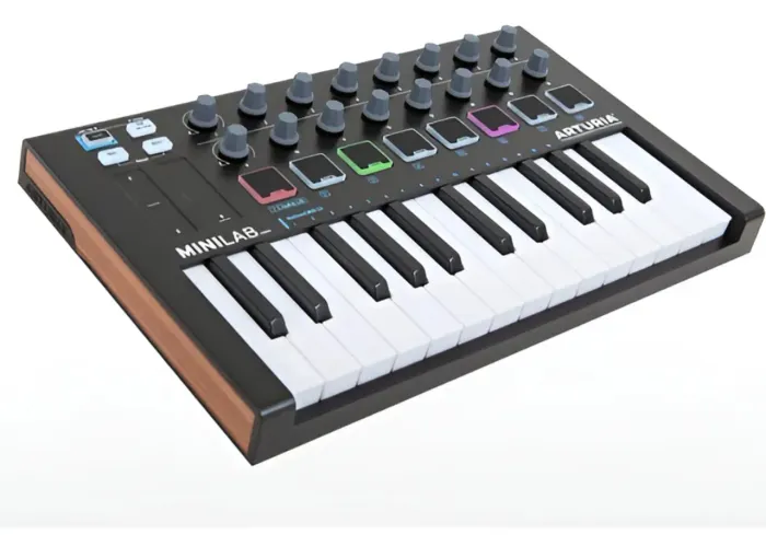 Controlador mídi arturia  mini lab 