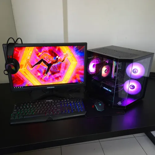 PC Gamer RTX 3060 Ryzen 5 Roda Tudo - Completo