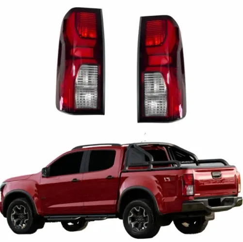 Par Lanterna Traseira Led Nova Chevrolet S10 2025 Original
