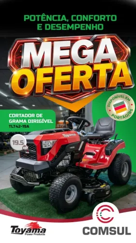Cortador de Grama Dirigível Toyama TLT42-19A