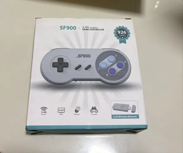 Pen Driver Sf900 Jogos Retrô Na Sua Tv Via Hdmi Cinza