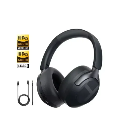 Fone Bluetooth 6.0 Haylou S40 Anc 50db Headphone Som Espacial 360 Multiponto Hi-Res