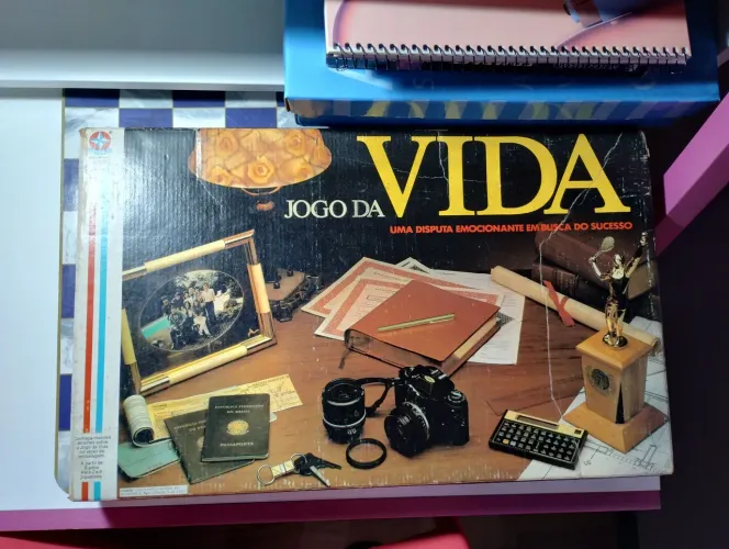 Jogo da vida antigo original estrela