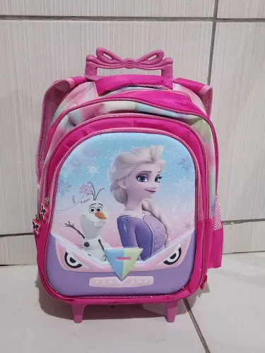 Mochila da FROZEN com rodinhas