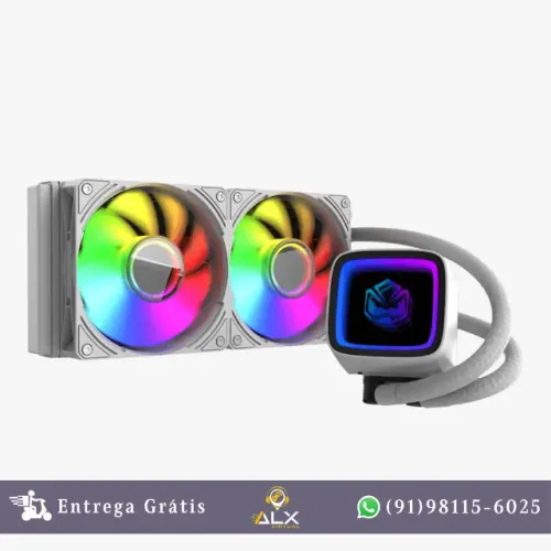 Water Cooler Tundra White Ghost Argb 240mm Pcyes - Wctwg240 *ENTREGA GRÁTIS*