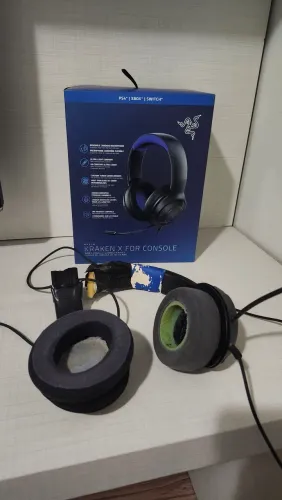 Fone Razer Kraken X quebrado