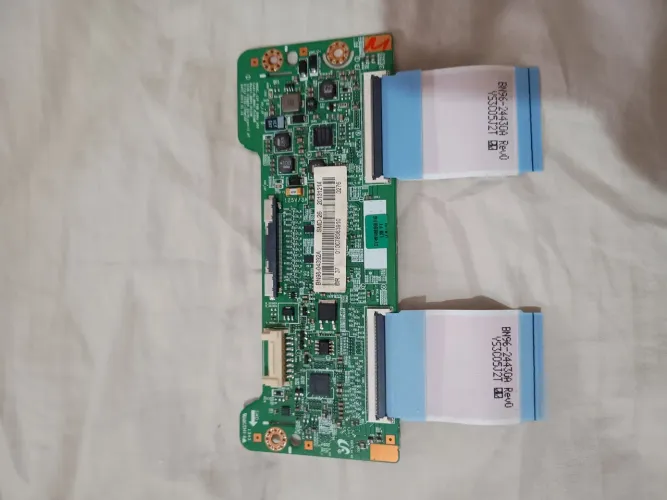 Placa T-CON TV Samsung UN46F5200 UN46F5500 UN46H5303 BN98-04392A com flat cables