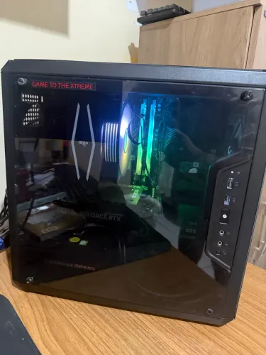 PC Gamer Ryzen 5 5500 + RTX 5060 8GB | 16GB RAM | Acompanha Monitor