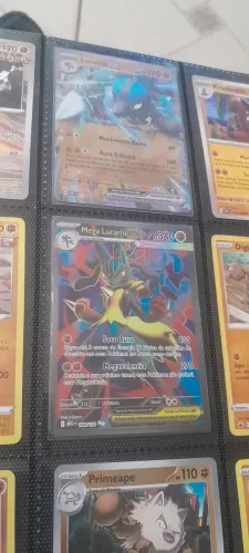Mega lucario ex + Lucario ex abaixo da liga pokemon