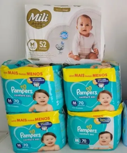 Fralda M Pampers