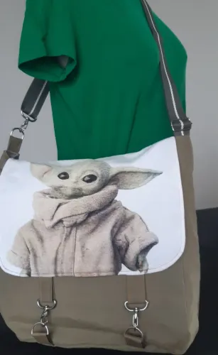 Bolsa carteiro Grogu