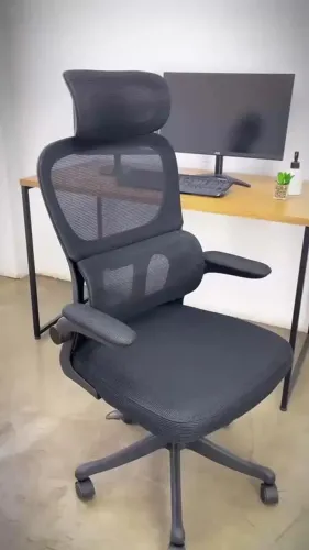 CADEIRA ESCRITÓRIO ERGONÔMICA CONFORT LOMBAR Novas Lacradas