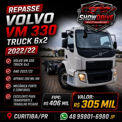 doe REPASSE - VOLVO VM 330 TRUCK 6x2 2022/22
