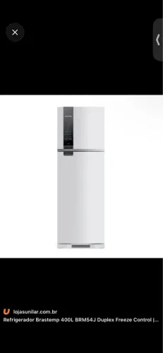 Vendo geladeira Brastemp