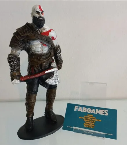 Estatua de resina God of War. Aqui na LOJA FABGAMES 
