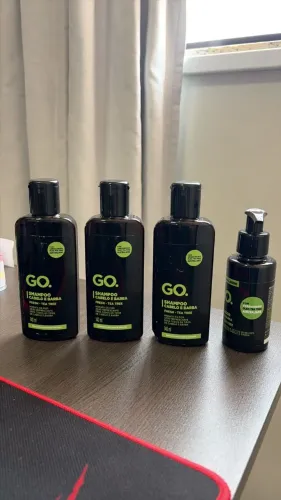 Shampoo de barca e modelador