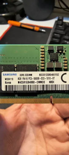 Memória ram ddr5 notebook 8gb