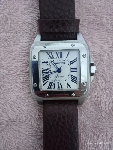 Relógio Cartier santos 100