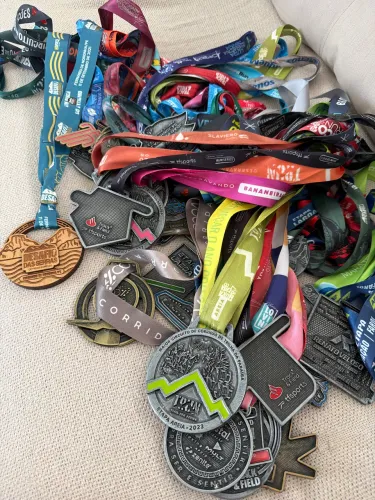 44 Medalhas de Corrida - Lote Completo - R$ 300