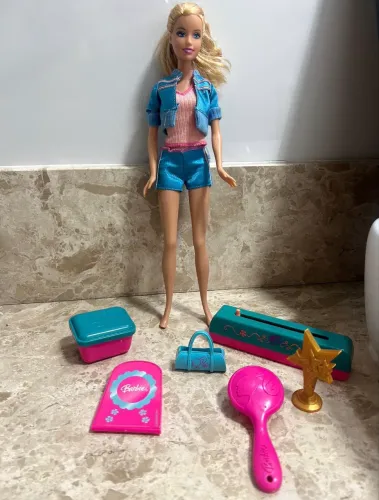 boneca barbie treinadora de ginástica mattel