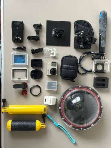 Gopro Hero4 Silver + Kit de acessórios