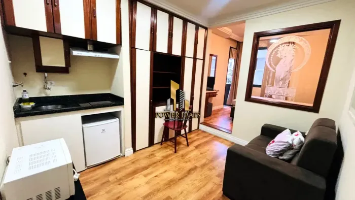 Apartamento Mobiliado Para Locação Em Cerqueira César Próx Paulista E Oscar Freire Rua Con