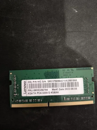 memoria ram notbook