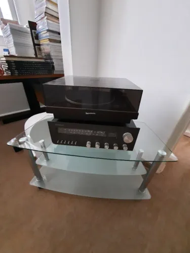 receiver system 95 gradiente, toca discos e caixas acústicas originais
