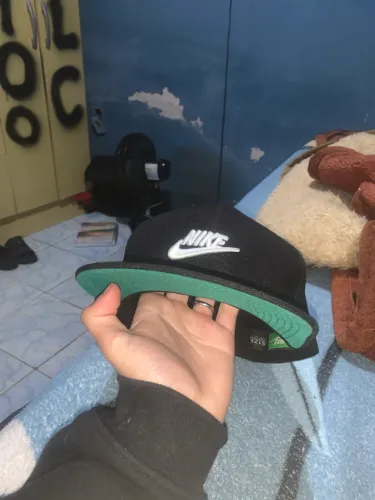 Boné Nike aba reta verde!