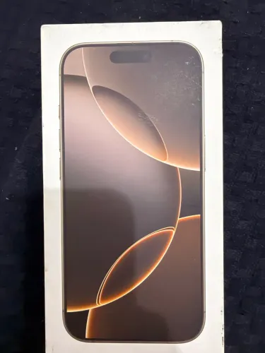 iPhone 16 pro 256gb desert Anatel completo excelente estado 89 de saúde