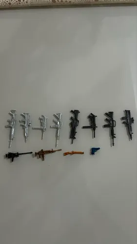 Lote acessórios para action figures