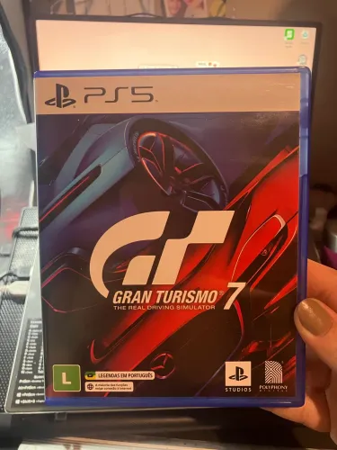 Jogo Gran Turismo 7 aberto e nunca usado