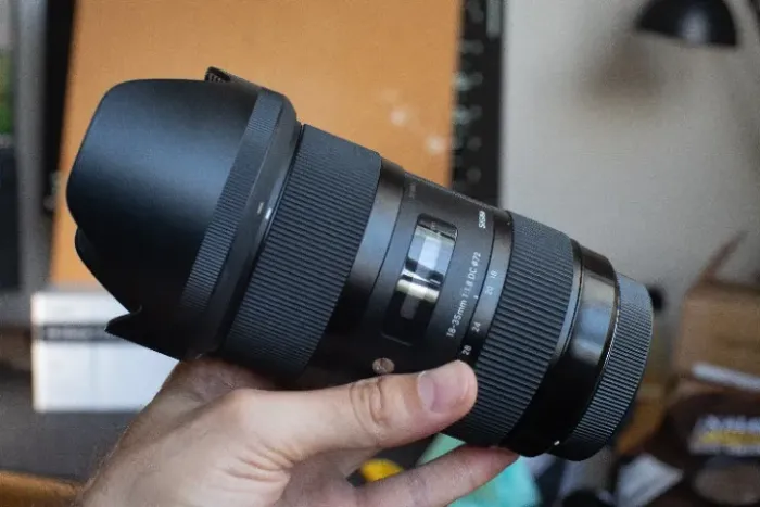 Lente Sigma 18-35mm f1.8 (Mount Canon)