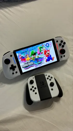 Nintendo Switch Oled com Controle Halleffect