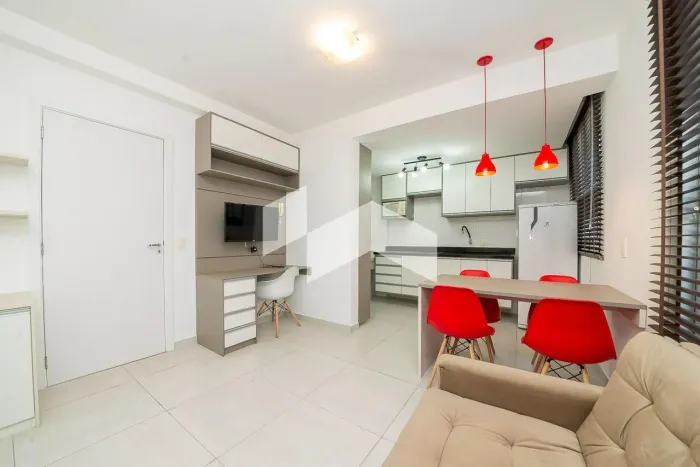 STUDIO MOBILIADO EM EXCELENTE LOCALIZAÇÃO NO JARDIM DAS AMÉRICAS