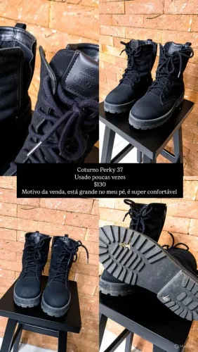 Coturno Perky Feminino