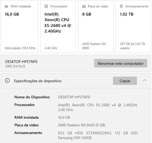 Pc gamer usado