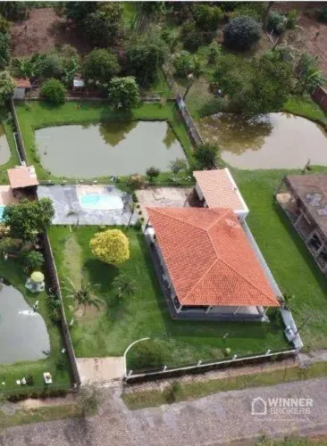Chácara com 2 dormitórios à venda, 3480 m² por R$ 1.000.000,00 - Condominium Pontal do Iva