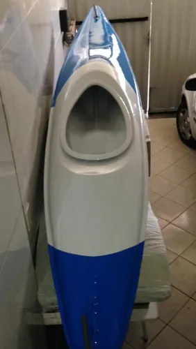 Caiaque fibra com remo