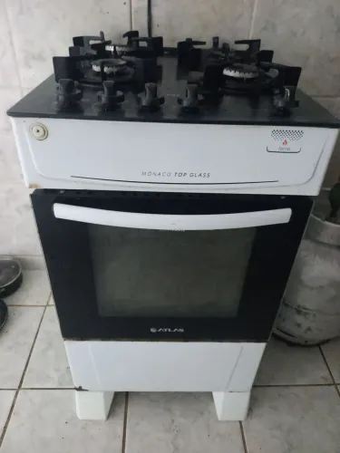 Fogão elétrico 4 bocas - usado