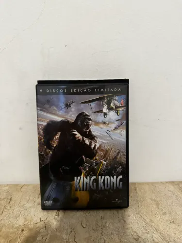 DVD: King Kong Edição Limitade Duplo Com Luva - Excelente Estado De Colecionador