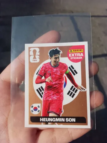 Figurinha extra sticker legend do Heungmin Son bronze