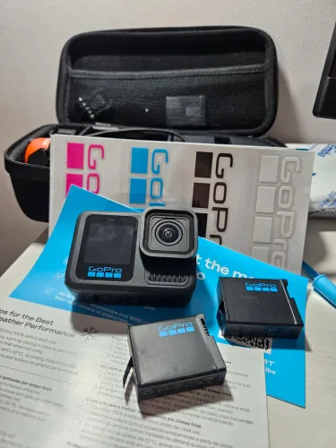 GOPRO13 black com duas baterias e handler