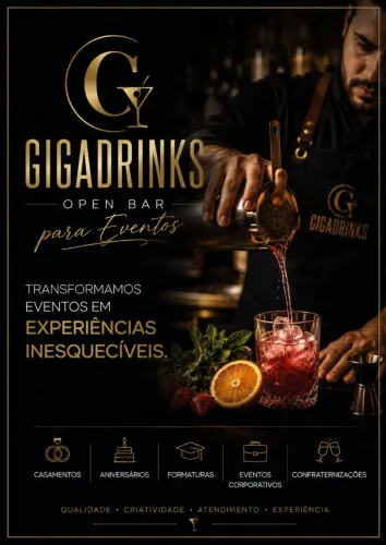 Gigadrinks | Open bar para eventos