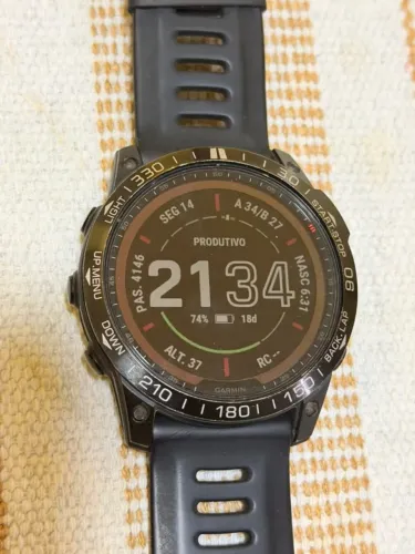 Garmin Fênix 7x Sapphire Solar 51mm