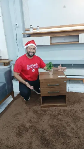 Mesa de cabeceira a pronta entrega - 12x sem juros com montagem inclusa no mesmo dia