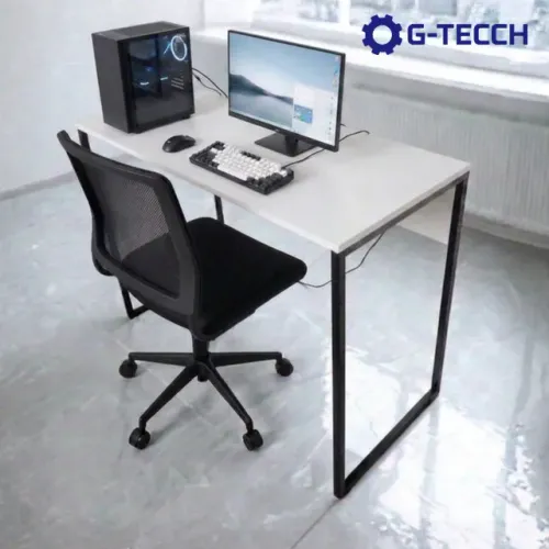 Mesa de Escritório Industrial 1m NOVA Escrivaninha Multiuso para Notebook Computador Birô