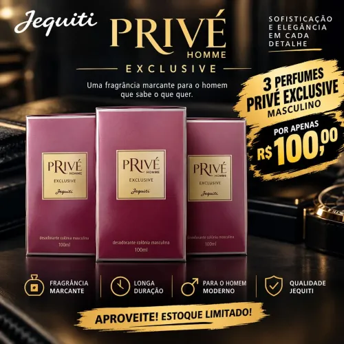 Perfume masculino Jequiti 