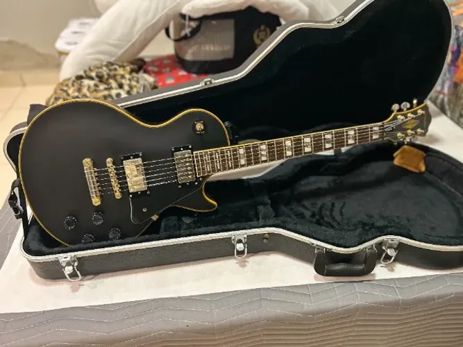 Guitarra Condor LP Les Paul Custom BKS (Made in Korea - 2007) + Hardcase Gator