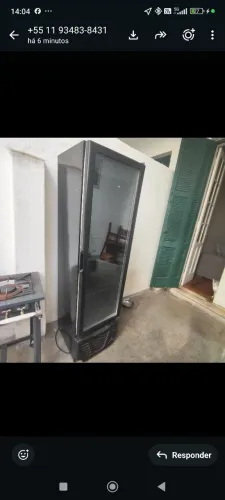 Freezer Expositor Marca metal frio Gelando perfeitamente, Pagamento só na entrega !